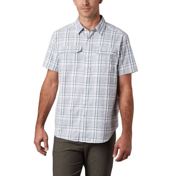 Columbia Overhemd Heren, Silver Ridge 2.0 Multi Plaid Short Sleeve Groen, 06CDSUBWV